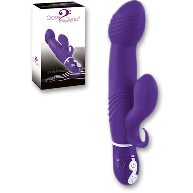 17,5 cm Close2you Vibrator Flores piccolo viola