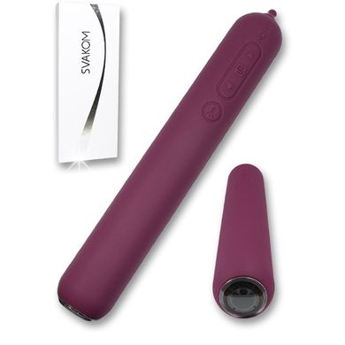 16 x 2,5 cm Svakom CAM Vibrator mit Kamera violet