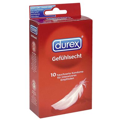 Kondom Durex gefhlsecht 10er