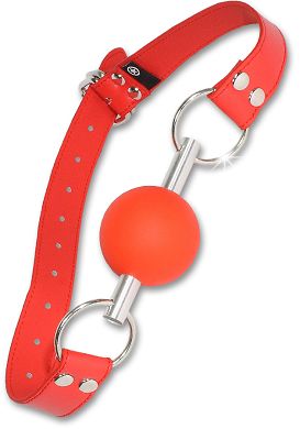 Mundknebel - Solid Ball Gag - red