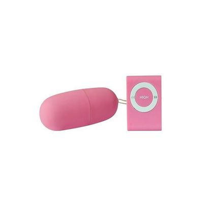  Vibroei mit Fernbedienung im MP3 Player Design-20 Stufen pink