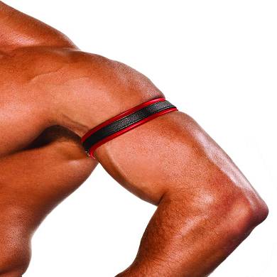 colt-leather-bicep-strap---red