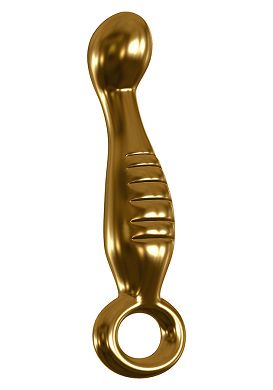 18 x 3,5 cm Glasdildo - Icicles GOLD G04
