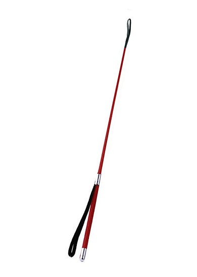 Leder Gerte - Young Rider RED