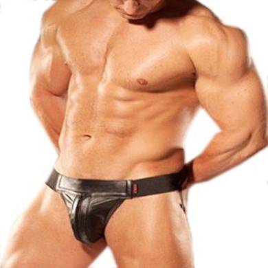 colt-leather-zip-jock---black