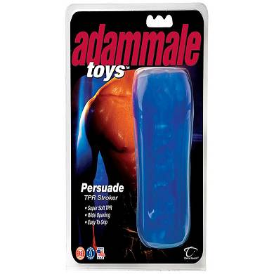 Coax TPR Stroker, Blue