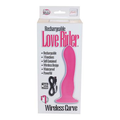 Aufladbarer und kabelloser Love Rider Curve in Pink