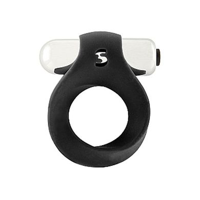Shots Toys Vibrating Endless Cockring black