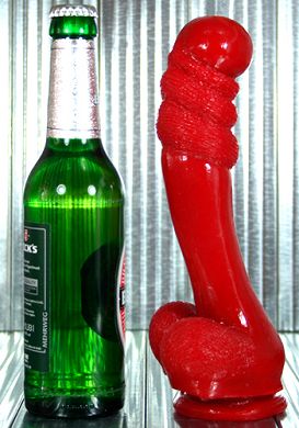 23 x 4,5 cm TSX Dildo Frenchy Super Cock red