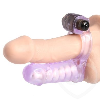 Double Diver doppelter Penetrationsgrtel fr den vibrierenden Penisring