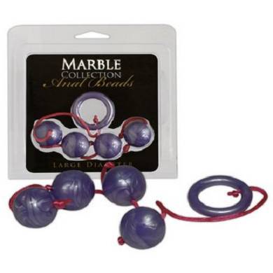 Marble Anal Beads