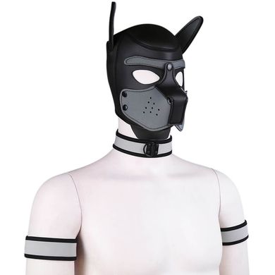 RudeRider Neoprene Puppy Hood grey