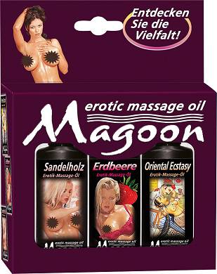3er-Set Magoon Massage-?le