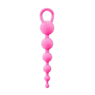 Analkette Sixpack pink, 18 x 1-3 cm