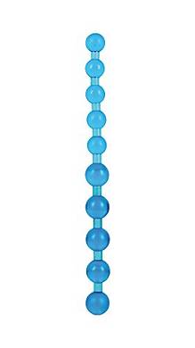 NMC - Jumbo Jelly Thai Beads - Analkette für Sie und Ihn - 27.5 cm lang - Durchmesse