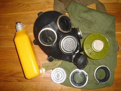 Militär Schwarze GP-7V Russland Sowjetunion Gas Maske, groß Größe