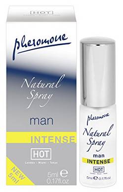 HOT Pheromone Natural Spray man - intense. 5 ml
