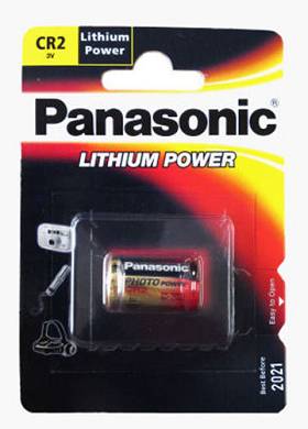 Panasonic Photo Batterie CR2 - Lithium Power - 3V - 850 mAh - TOP !