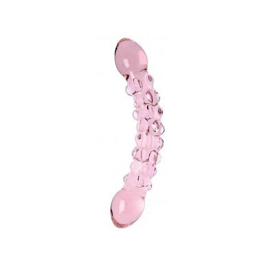 GV Glasdildo Rosa Ladykiller, 22 x 3,5 cm