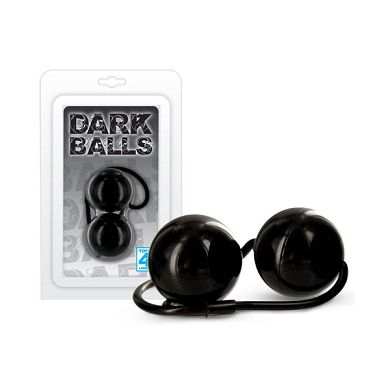 T4L Dark Balls Liebeskugeln, 22 x 3cm, Schwarz