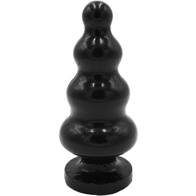 21 x 3,3 - 9,3 cm Plug Aspic black