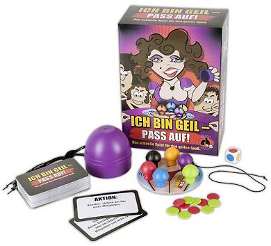 Party-Spiel Ich bin geil - pass auf!