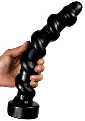 33,5 x 3,4 ? 4,9 cm ASS ANGELES Dildo Tornillo black