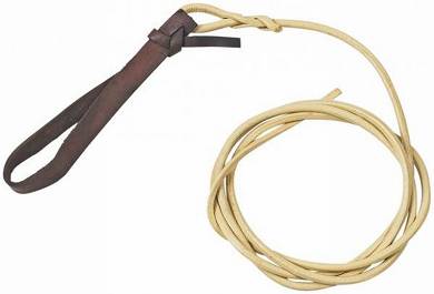 Lederschlag BUSSE fr Fahrpeitsche 120cm