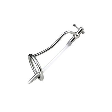 G118 Keuschheitskäfig mit Penis Ring versch. Ausführungen Edelstahl & Silikonschlauc