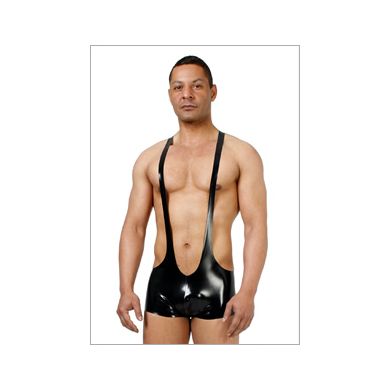 Latex Hipster Ringershortanzug
