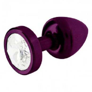 BUTTPLUG ROUND PURPLE 35MM