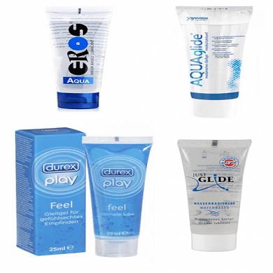 Wasserbasierende Gleitgele Probierset