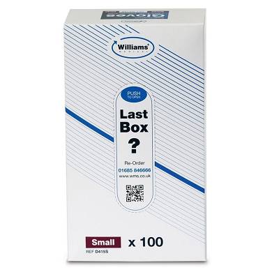 R-WMS MEDIUM LATEX-FREI,PULVER-FREIE MEDIZINISCHE PFLEGE-HANDSCHUHE 1 Feld 100