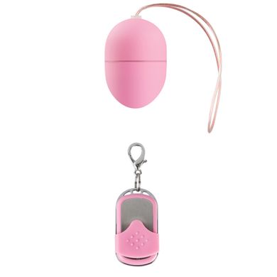 Shots Toys 10 Speed Remote Vibrating Egg - Small - Pink
