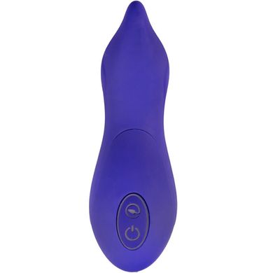 15 x 3,5 cm Vibrator Frisky Flirty Vibe Royal Pointer purple - Akku Power
