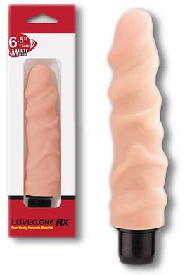 18 x 4,5 cm Naturvibrator Super Soft Loveclone RX 10 Function