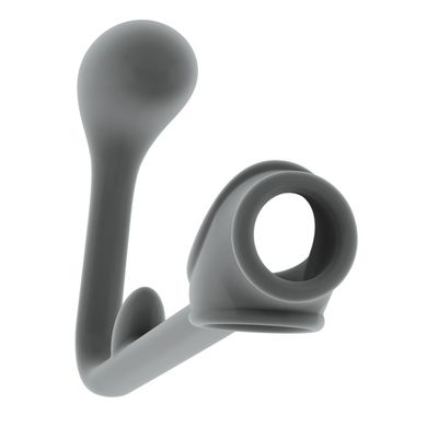 Sono Cockring mit Buttplug No. III grey