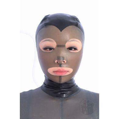 Latex Maske mit Mund- und Augenöffnung