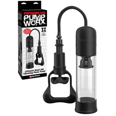 Penispumpe Pump Worx - Ultimate Head Job - Vibro-Penispumpe