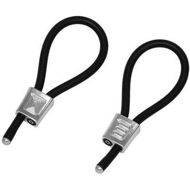 ELECTRASTIM - Electraloops Prestige - Adjustable Electro Cock Rings silver