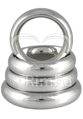 Rimba Donut Cockring Edelstahl