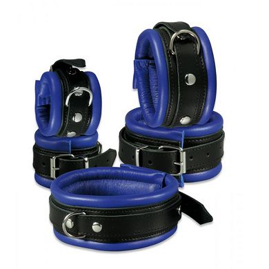 Fesselset Essential blau/schwarz