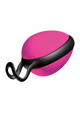 JOYballs SECRET SINGLE Liebeskugel in pink/schwarz