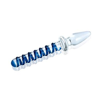Max Passion - Glass Dildo Blue