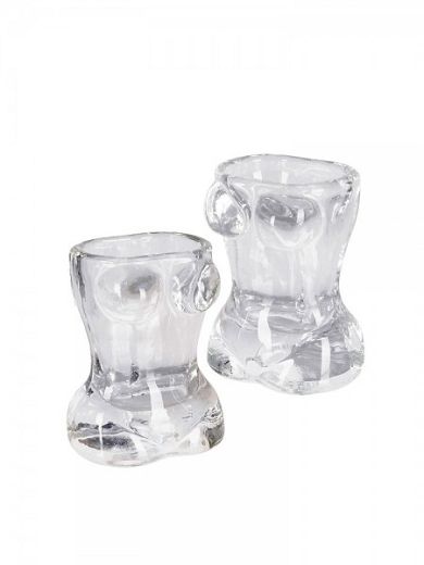 Schnapsglser: Sexy Body 2er Set