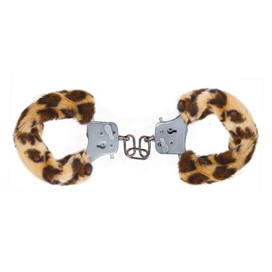 FURRY FUN CUFFS LEOPARD PLUSH