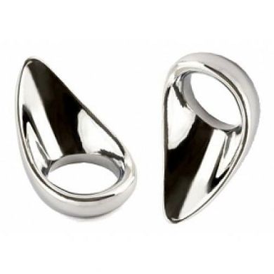 FunSteel Edelstahl Teardrop Cockring - Durchmesser 45mm - Gewicht 190gr.