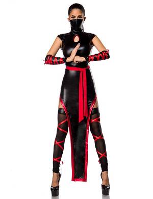 Hot Ninja-Girl Kostm Set