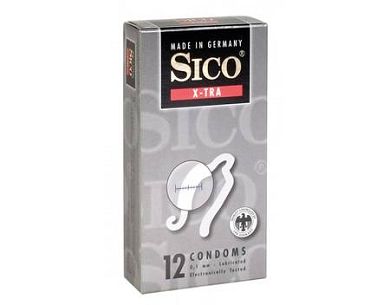 SICO X-tra 12 Stck Kondome 0,1 mm Wandstrke transparent