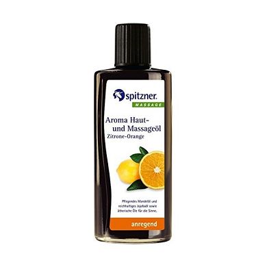 Spitzner Aroma Haut- und Massageöl Zitrone Orange